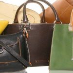 leather hand bags